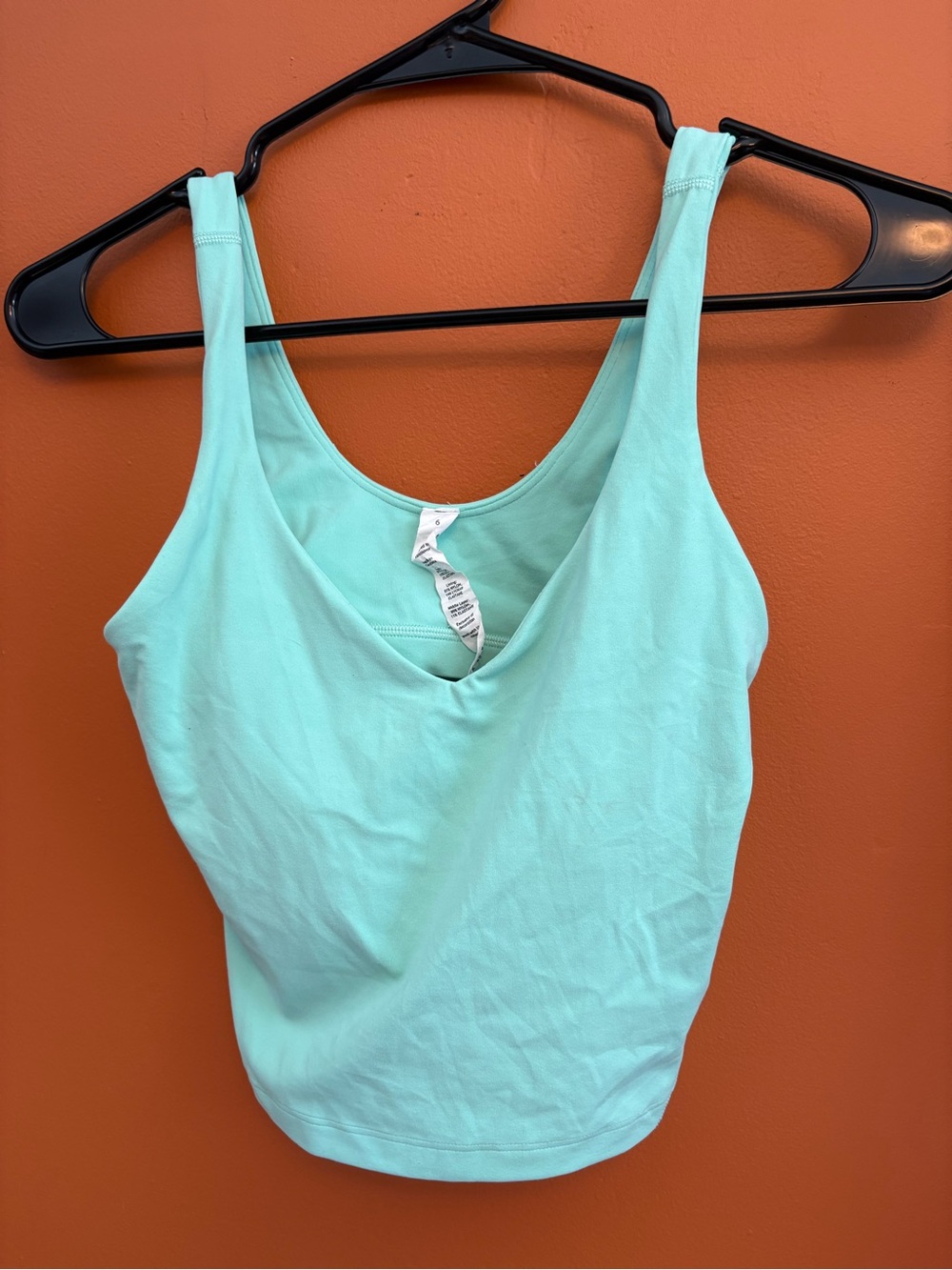 Lululemon V-Neck Tank Top in Mint Green